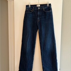AGOLDE Dark Blue Denim Jeans